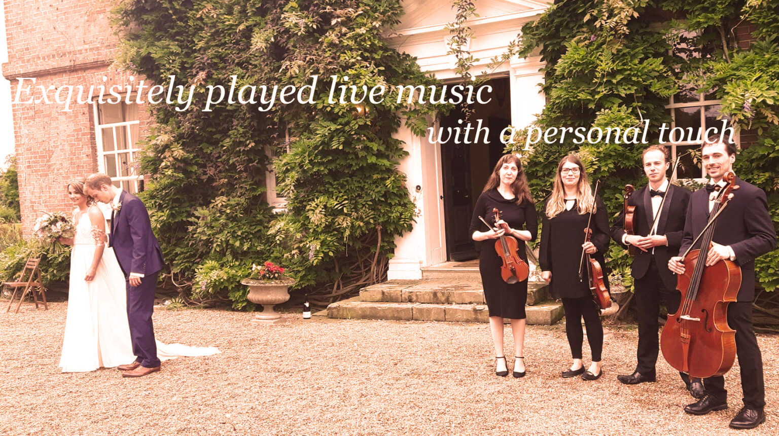 String Quartet Kent Leon String Quartet, beautifully played live